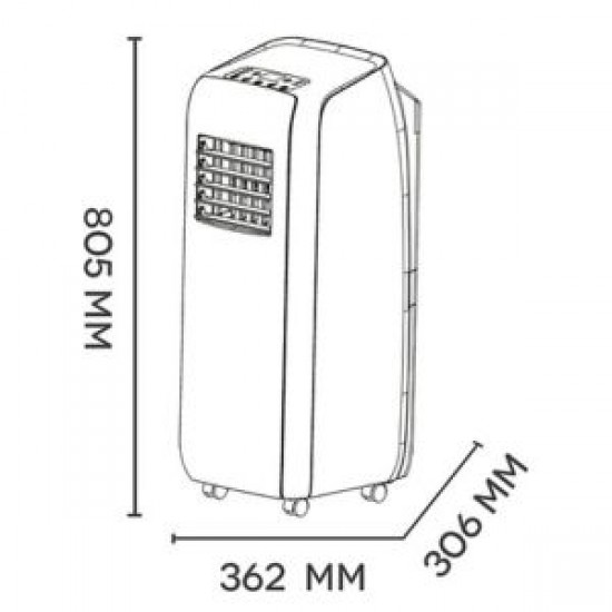 ARGO Relax Style Φορητό Κλιματιστικό Ψύξης 10000 BTU ARGO Relax Style Φορητό Κλιματιστικό Ψύξης 10000 BTU