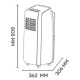 ARGO Relax Style Φορητό Κλιματιστικό Ψύξης 10000 BTU ARGO Relax Style Φορητό Κλιματιστικό Ψύξης 10000 BTU