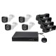 Σετ 4 καμερών με DVR AHD D-001 Σετ 4 καμερών με DVR AHD D-001