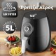 Φριτέζα Αέρος 5L 1700W Φριτέζα Αέρος 5L 1700W