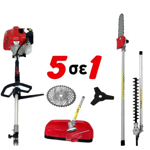 Πολυμηχάνημα 5 σε 1 Δίχρονο Βενζίνης - TopTech Πολυμηχάνημα 5 σε 1 Δίχρονο Βενζίνης - TopTech