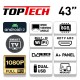 TopTech Android TV 43" Full HD (2024) TopTech Android TV 43" Full HD (2024)